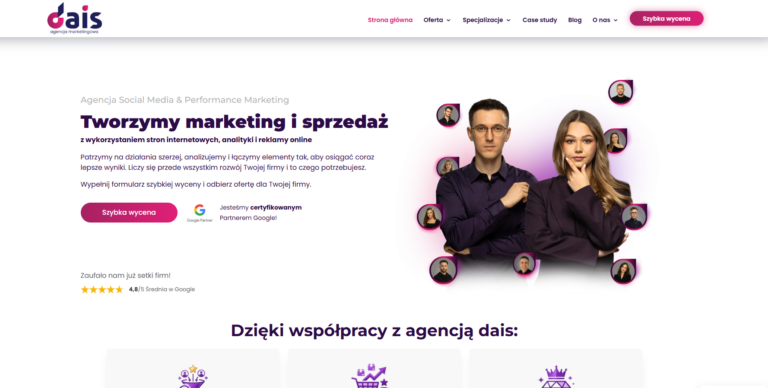 Dais.pl – agencja social media i performance marketingu – opinie i recenzja